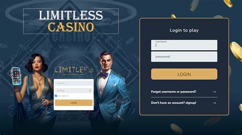 limitless casino log in